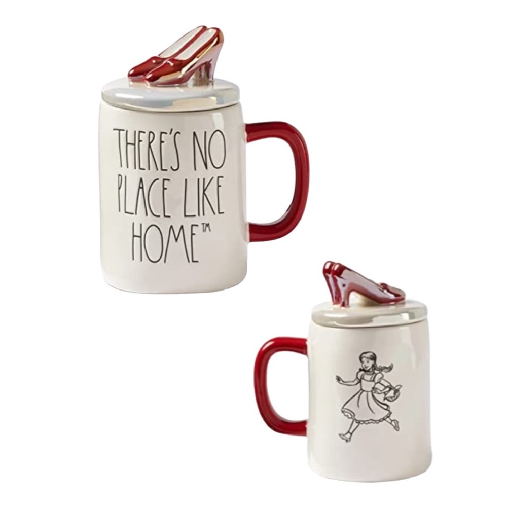 Rae Dunn WIZARD OF OZ “THERE’S NO PLACE LIKE HOME” Mug